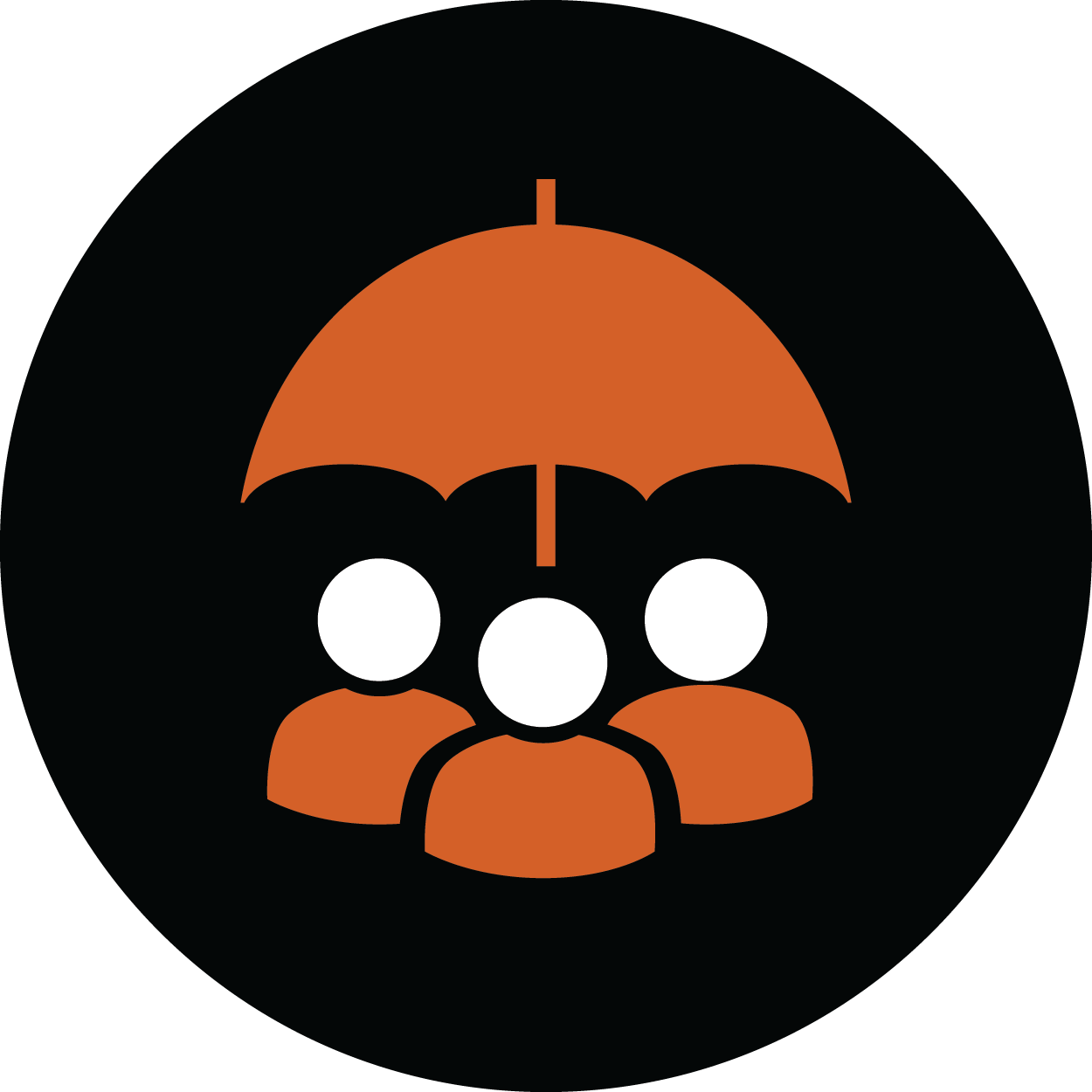 People Umbrella Icon
